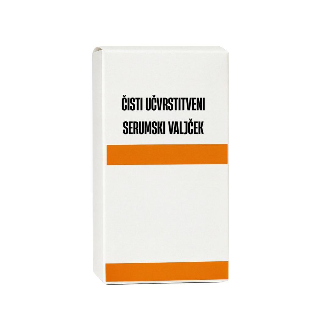 Čisti učvrstitveni serumski valjček