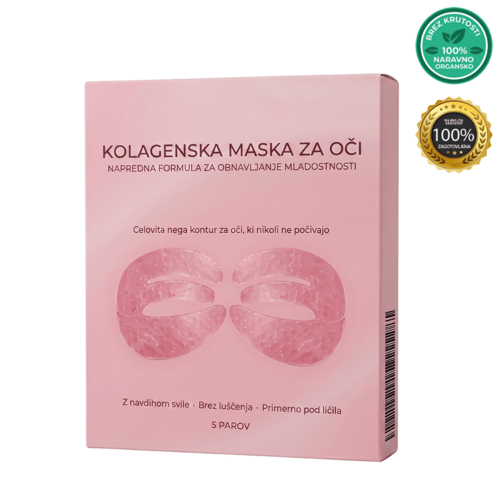 Globoka kolagenska maska za oči