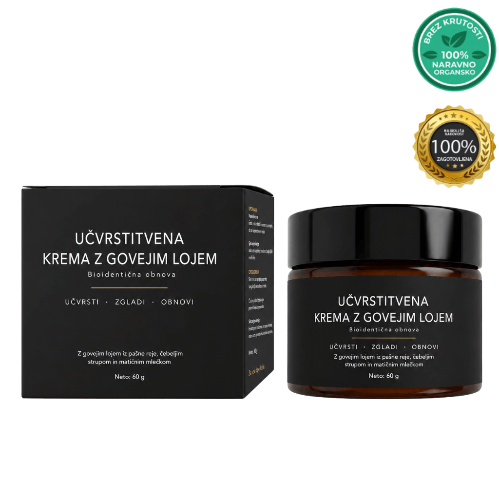Premium učvrstitvena krema iz govejega loja