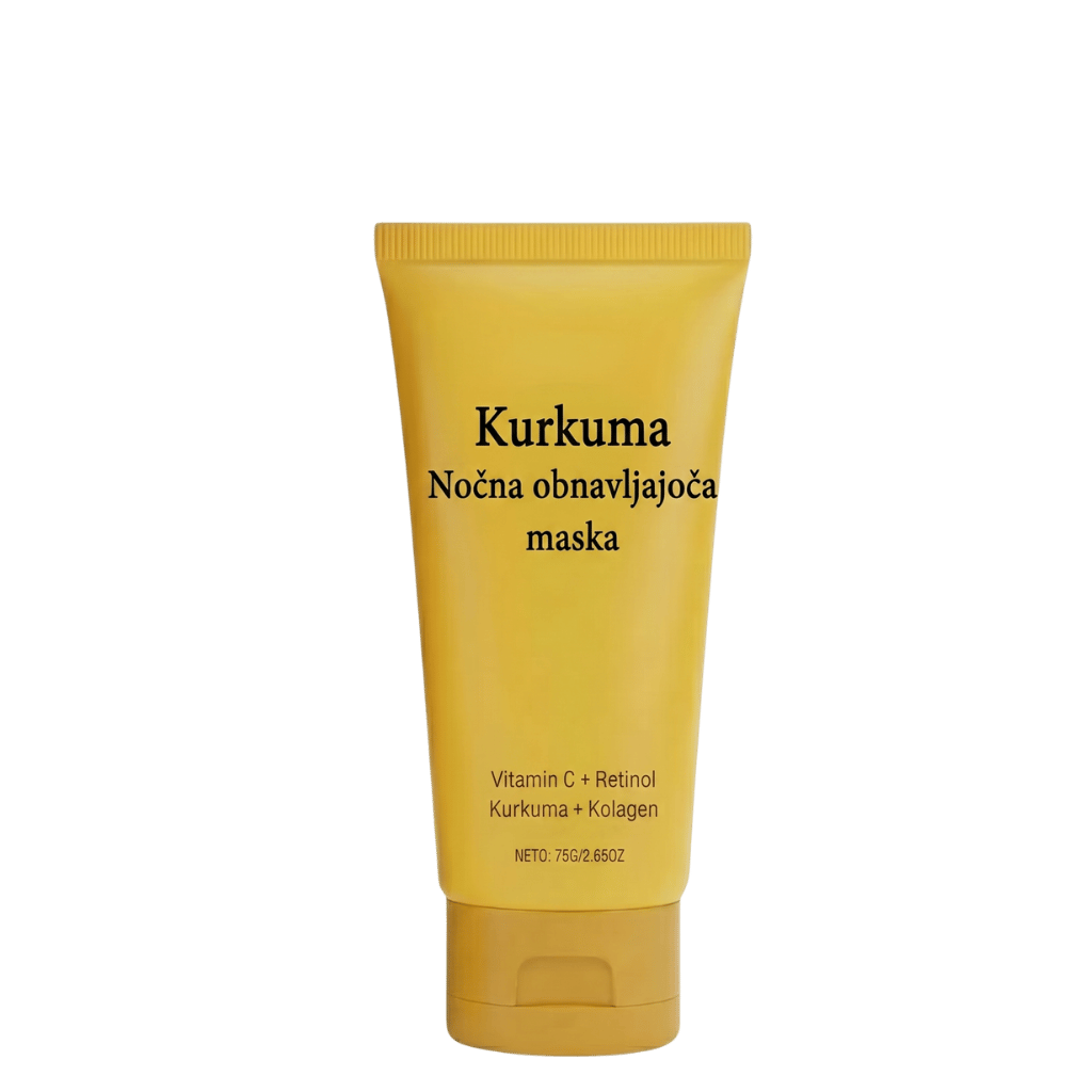 Luksuzna kurkumina maska za obraz