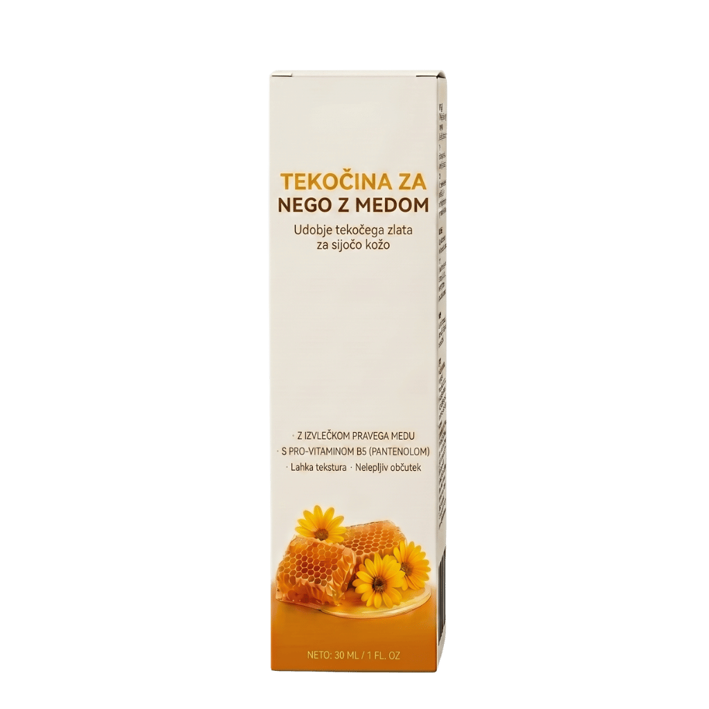Premium tekočina za nego z medom