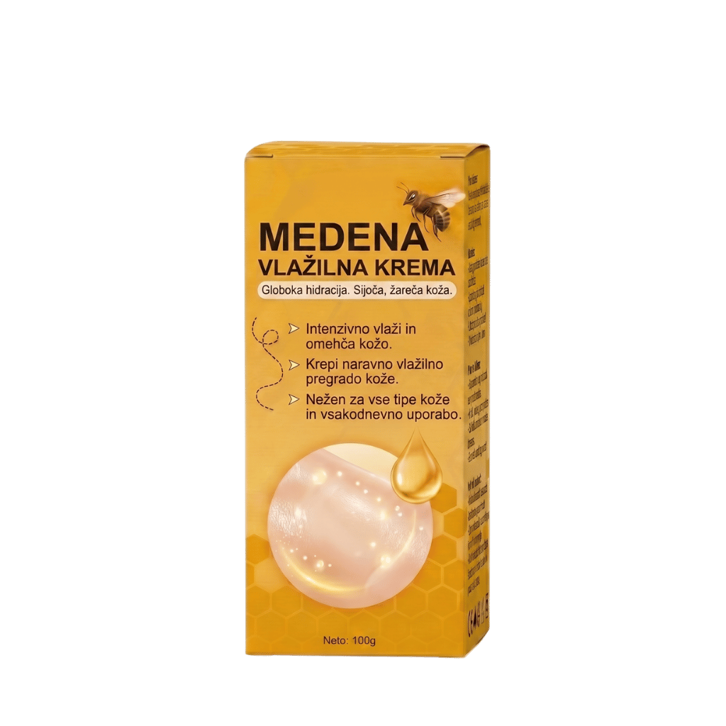 Premium medena vlažilna krema