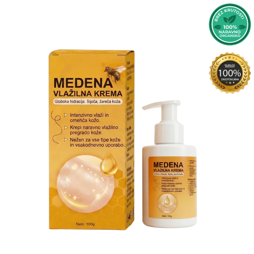 Medena vlažilna krema