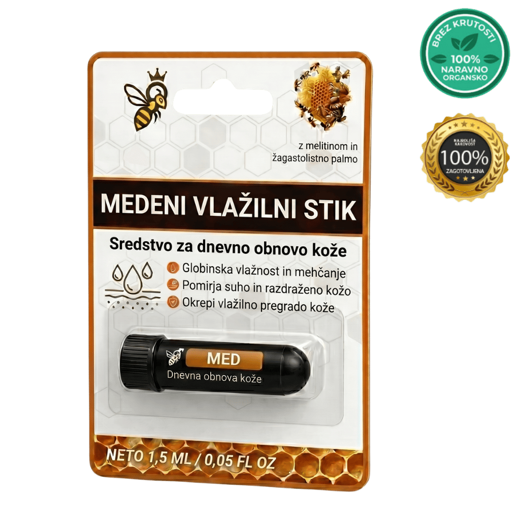 Medeni vlažilni stik