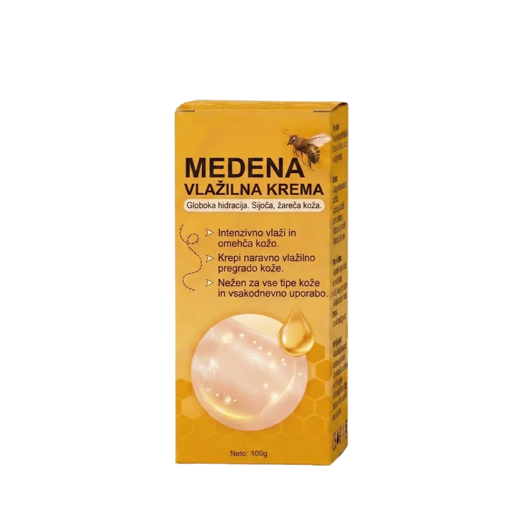 Medena vlažilna krema